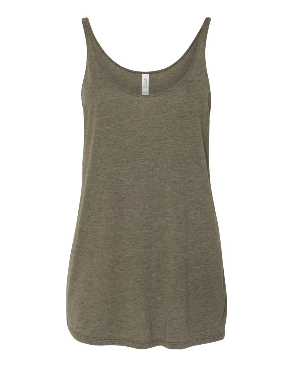 Women's Slouchy Tank - Front - B55906613 - Heather Olive