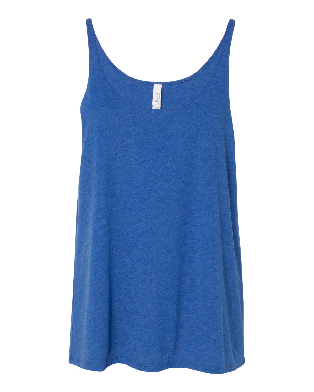 Women's Slouchy Tank - Front - B55906743 - True Royal Triblend