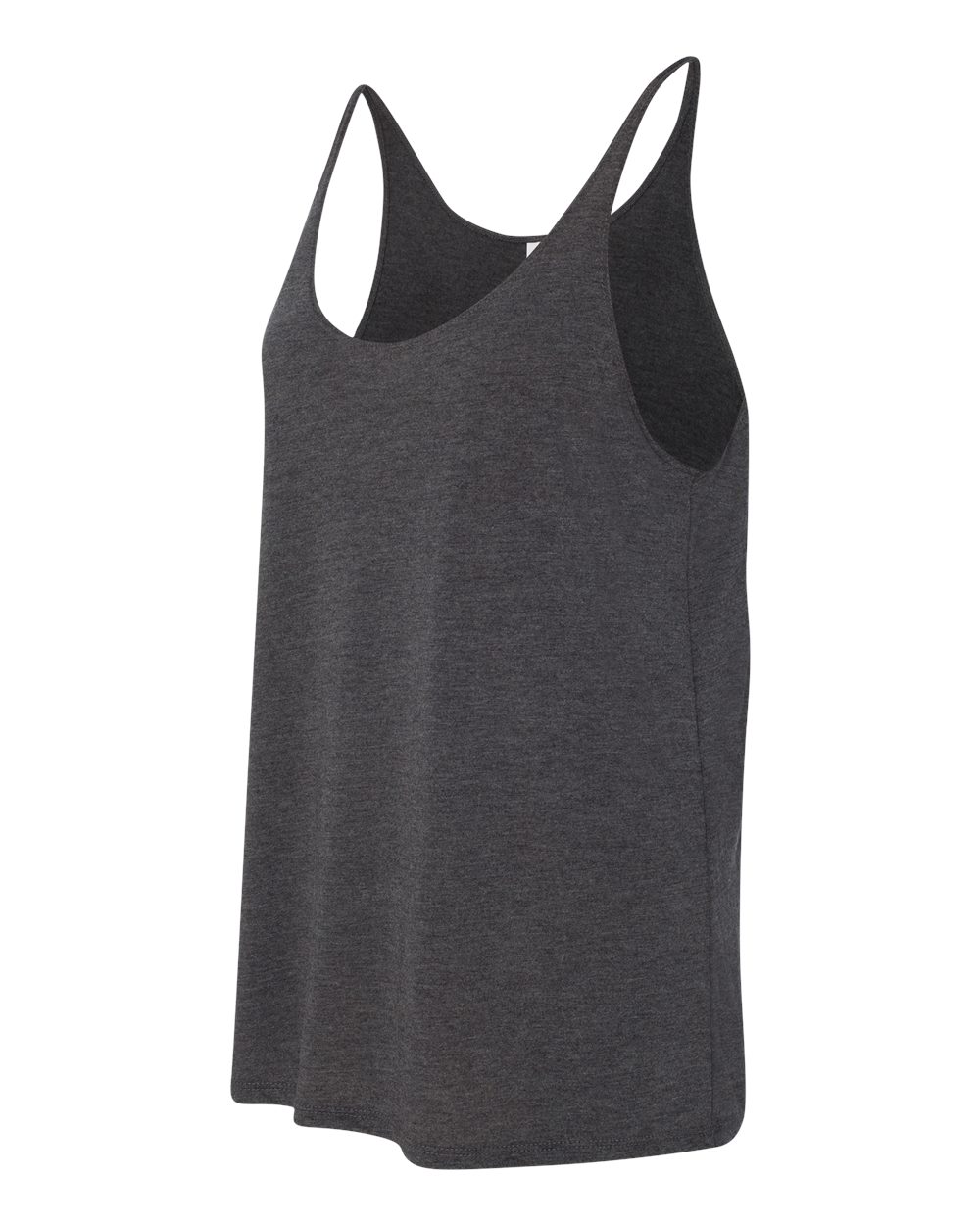 Women's Slouchy Tank - Side - B55906103 - Dark Grey Heather