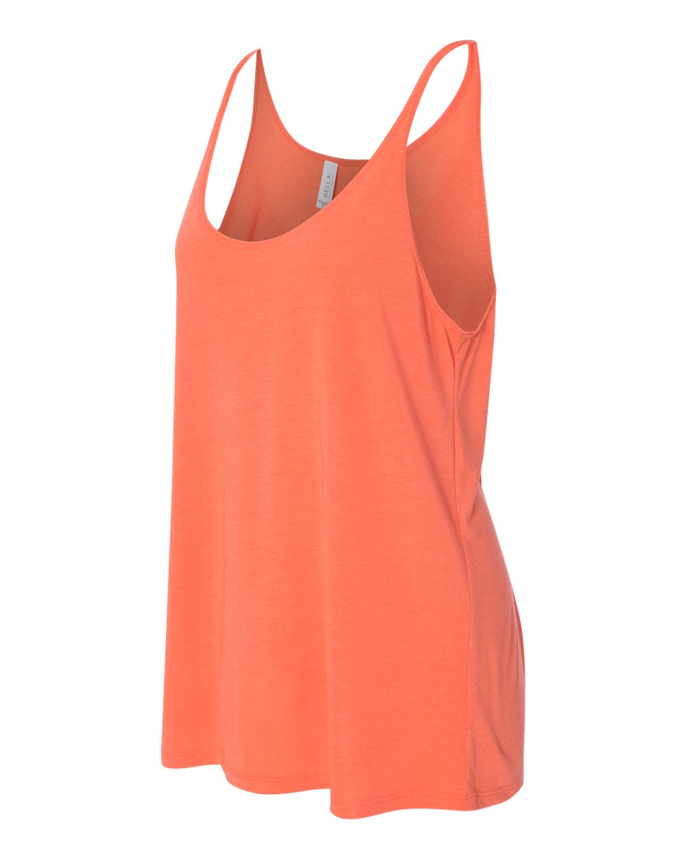 Women's Slouchy Tank - Side - B55906273 - Coral