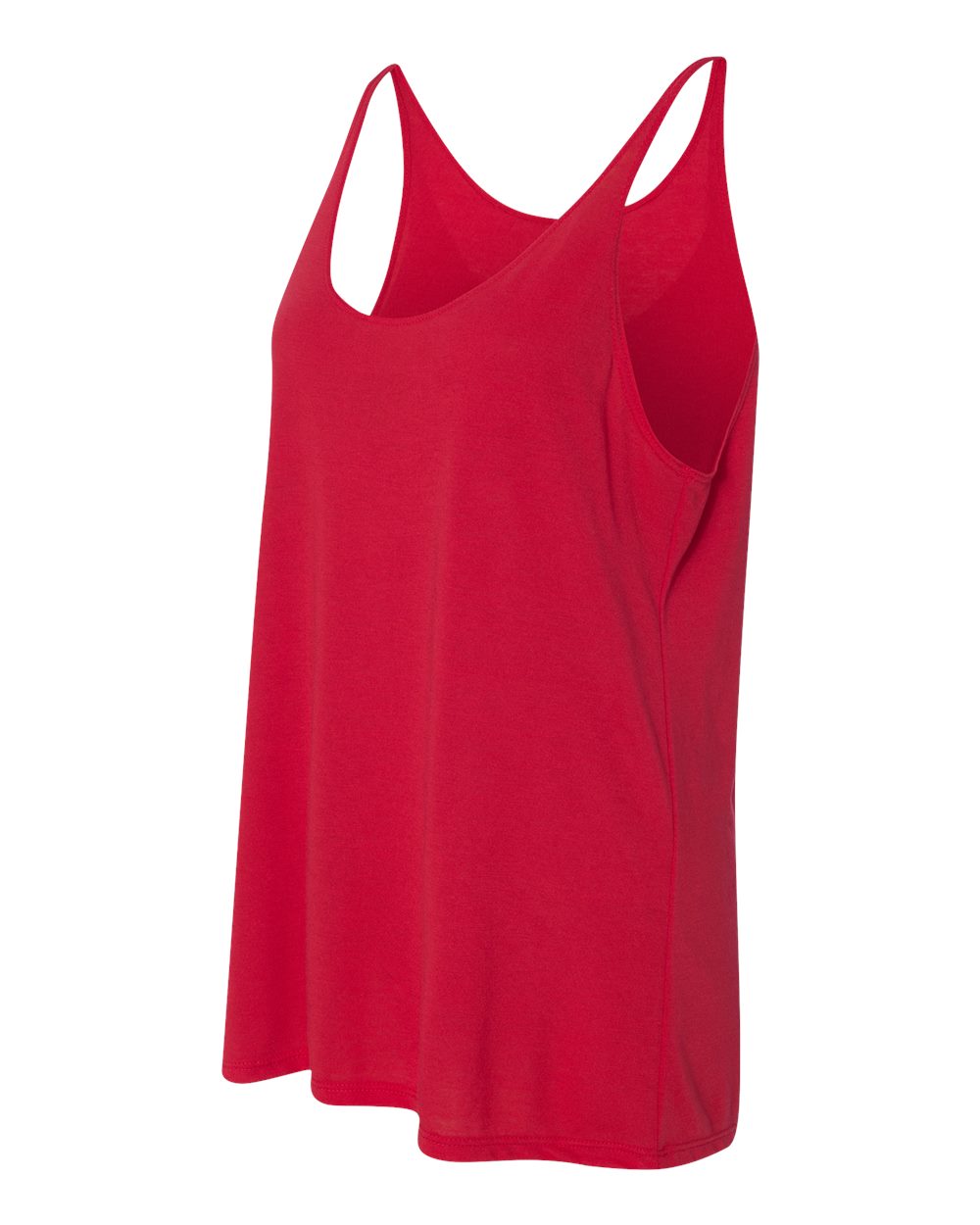 Women's Slouchy Tank - Side - B55906703 - Red