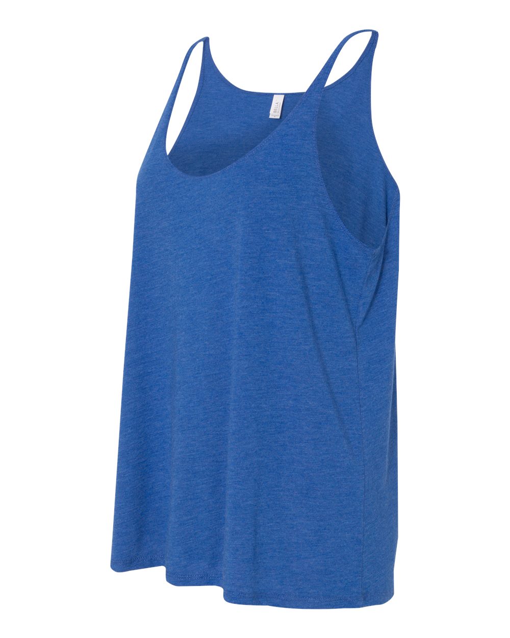 Women's Slouchy Tank - Side - B55906743 - True Royal Triblend