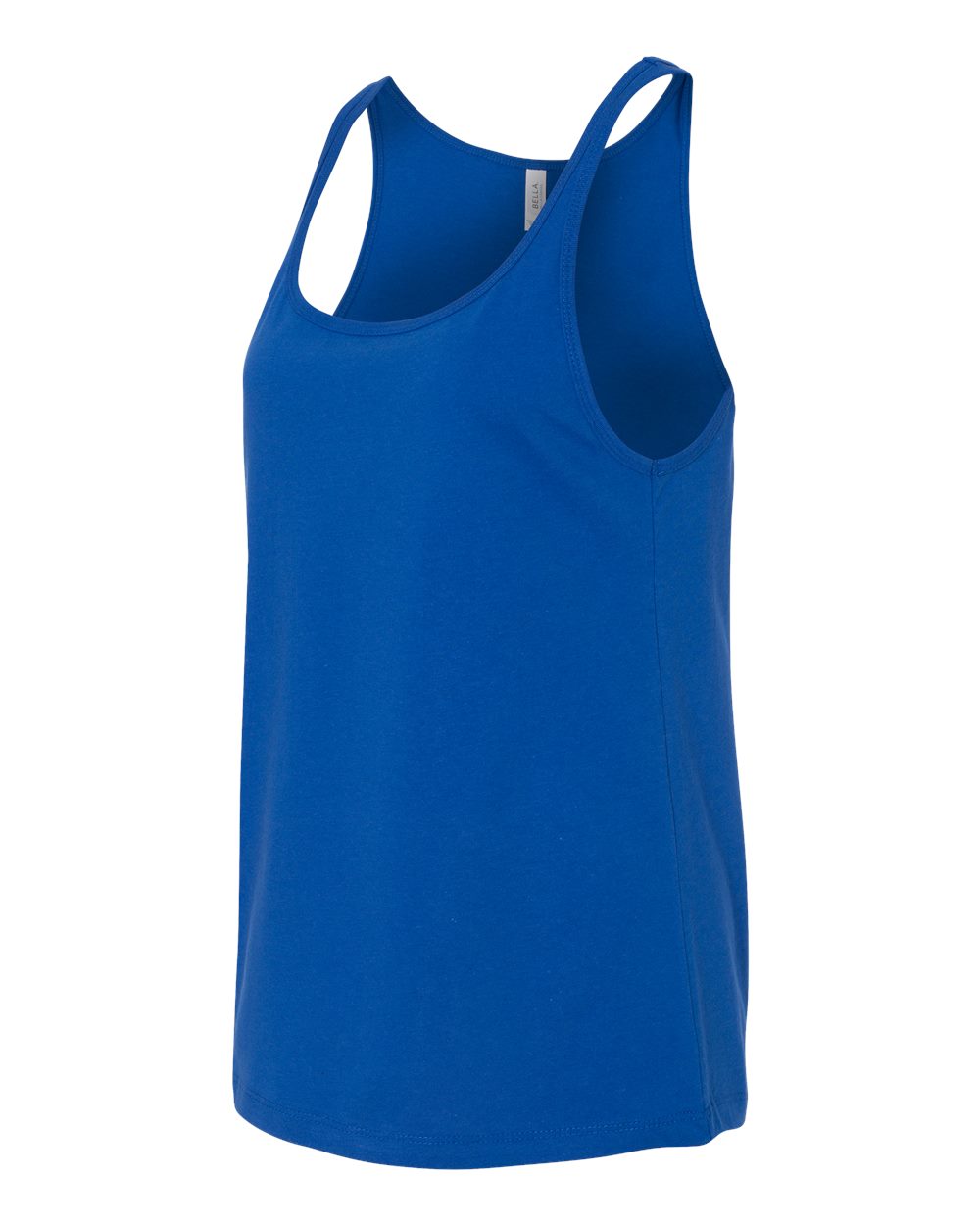 Women’s Relaxed Jersey Tank - Side - B57406753 - True Royal