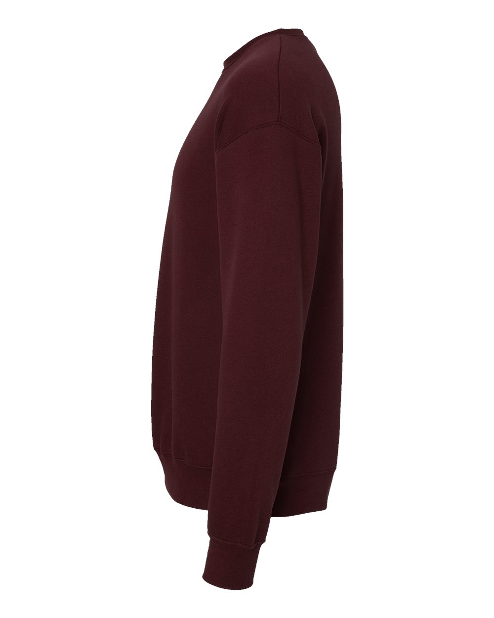 Unisex Sponge Fleece Drop Shoulder Crewneck Sweatshirt - DirectSide - B37906012 - Maroon