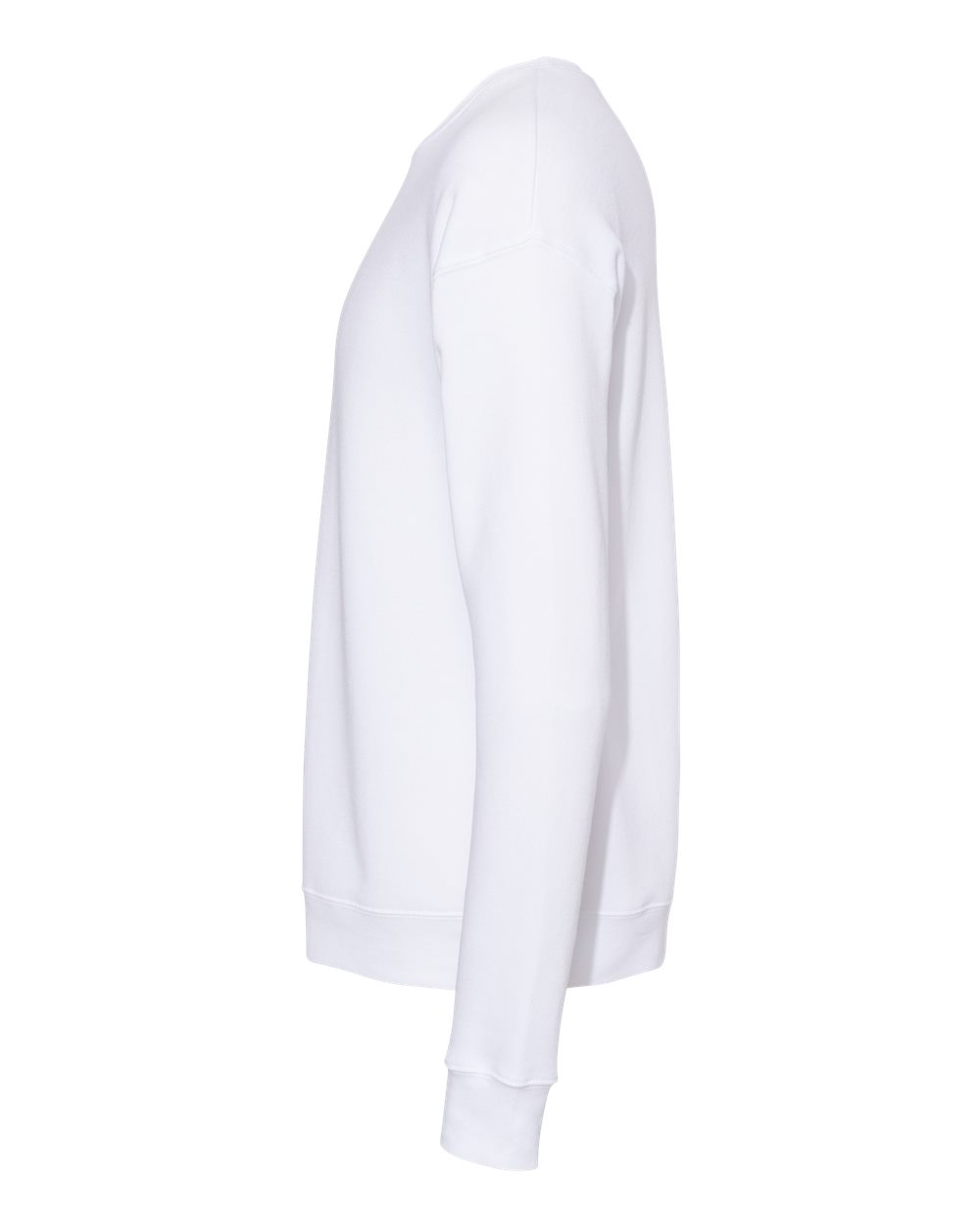 Unisex Sponge Fleece Drop Shoulder Crewneck Sweatshirt - DirectSide - B37906052 - DTG White
