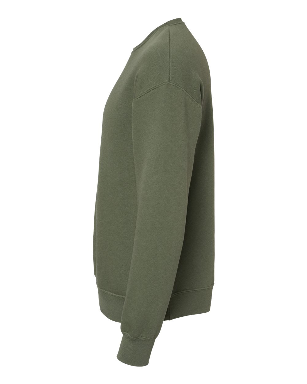 Unisex Sponge Fleece Drop Shoulder Crewneck Sweatshirt - DirectSide - B37906062 - Military Green