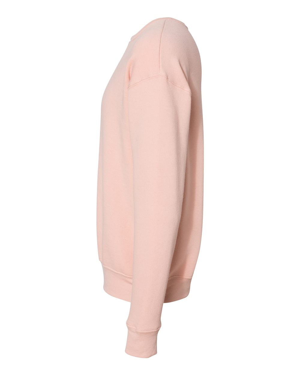 Unisex Sponge Fleece Drop Shoulder Crewneck Sweatshirt - DirectSide - B37906332 - Peach