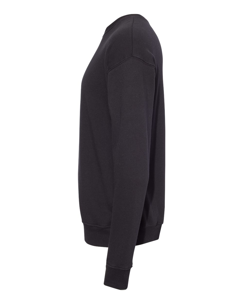 Unisex Sponge Fleece Drop Shoulder Crewneck Sweatshirt - DirectSide - B37906512 - DTG Black