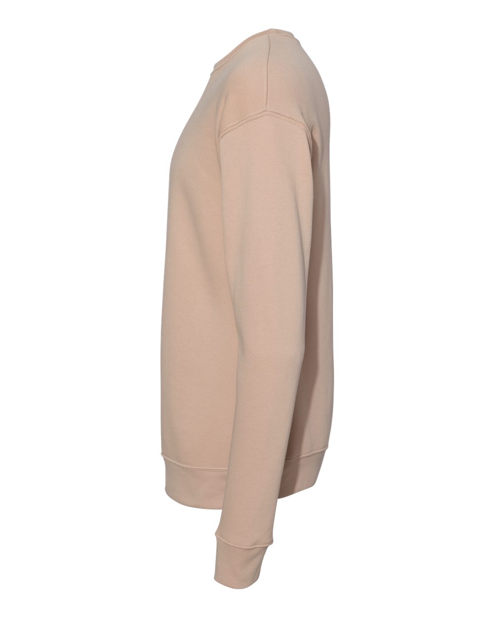 Unisex Sponge Fleece Drop Shoulder Crewneck Sweatshirt - DirectSide - B37906602 - Heather Sand Dune