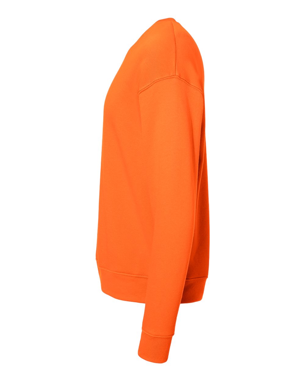 Unisex Sponge Fleece Drop Shoulder Crewneck Sweatshirt - DirectSide - B37906662 - Orange