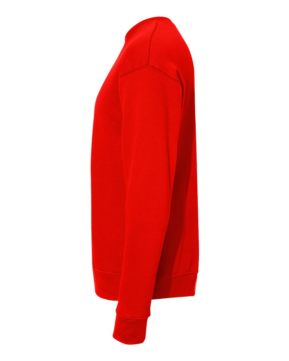 Unisex Sponge Fleece Drop Shoulder Crewneck Sweatshirt - DirectSide - B37906672 - Poppy