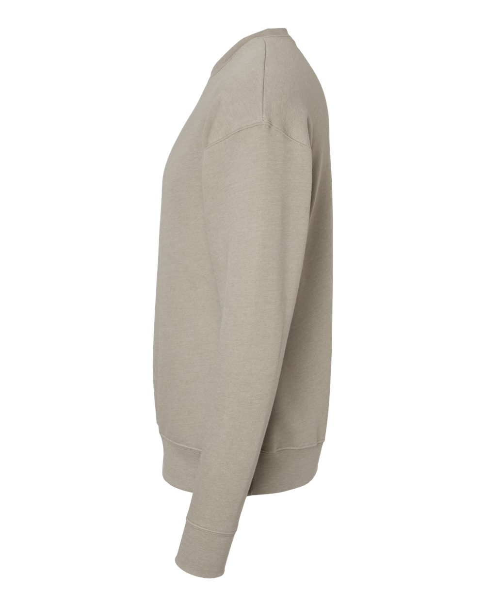 Unisex Sponge Fleece Drop Shoulder Crewneck Sweatshirt - DirectSide - B37906732 - Heather Stone