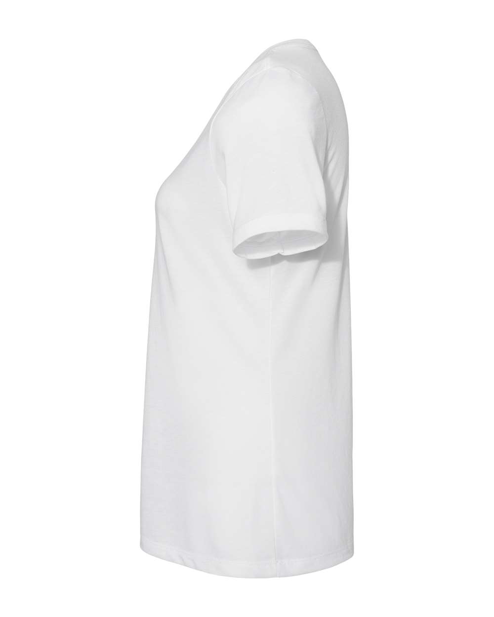 Women's Relaxed Triblend V-Neck Tee - DirectSide - B81006003 - Solid White Triblend