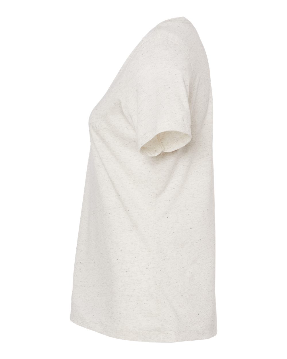 Women's Relaxed Triblend V-Neck Tee - DirectSide - B81006583 - Oatmeal Triblend