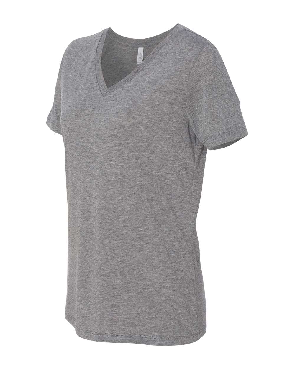Women's Relaxed Triblend V-Neck Tee - DirectSide - B81006593 - Grey Triblend
