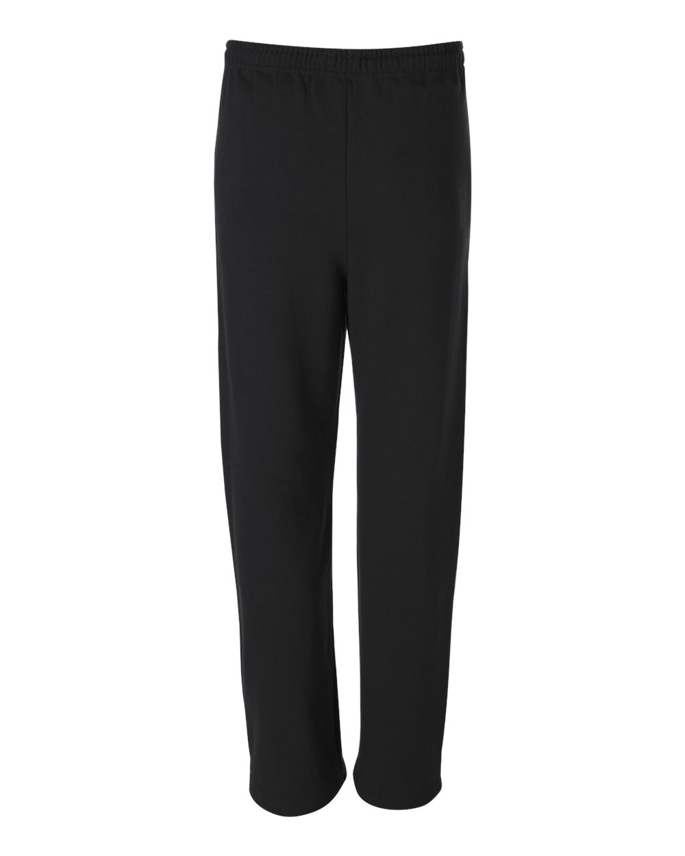 Unisex NuBlend® Open-Bottom Sweatpants with Pockets - Back - B23435503 - Black