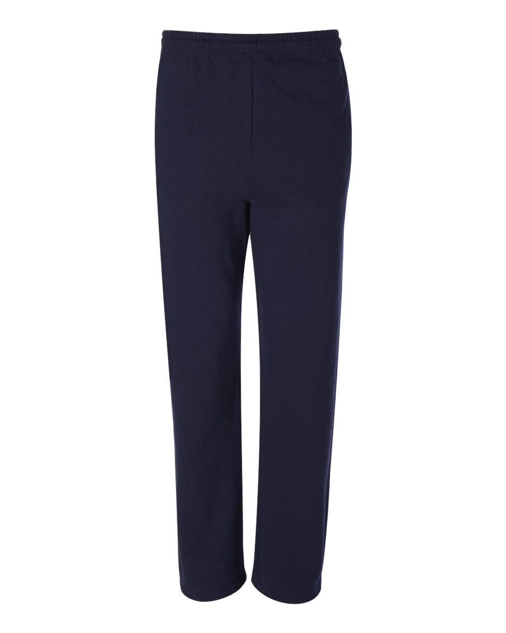 Unisex NuBlend® Open-Bottom Sweatpants with Pockets - Front - B23435653 - J. Navy