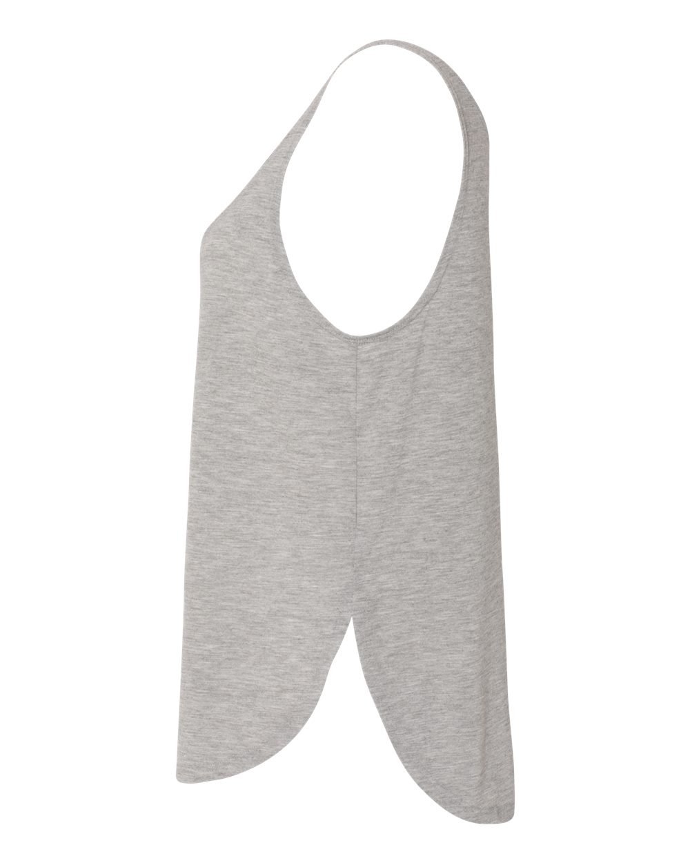Women's Flowy Tank with Side Slit - DirectSide - B56806583 - Athletic Heather