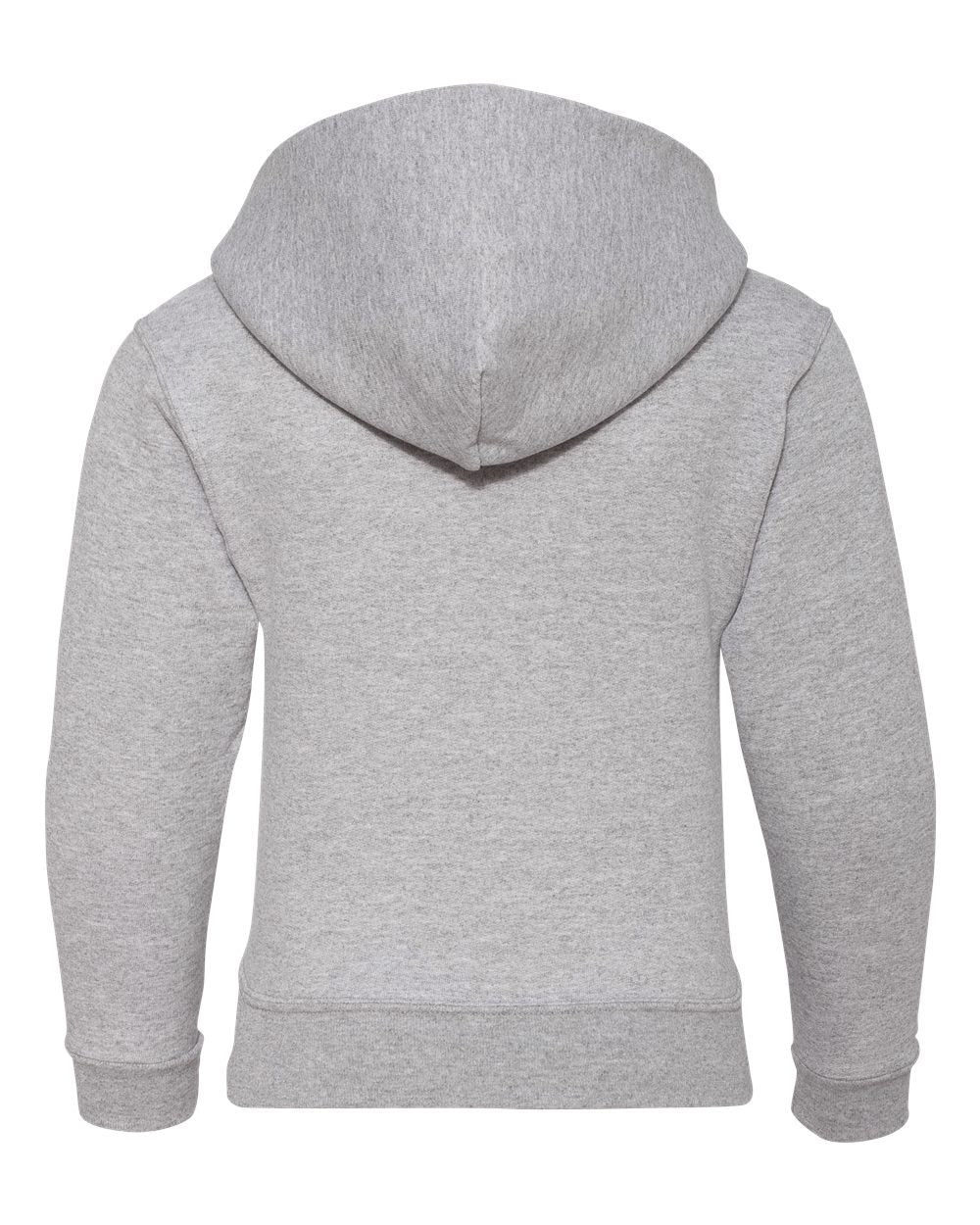 Youth NuBlend® Hooded Sweatshirt - Back - B32035593 - Athletic Heather