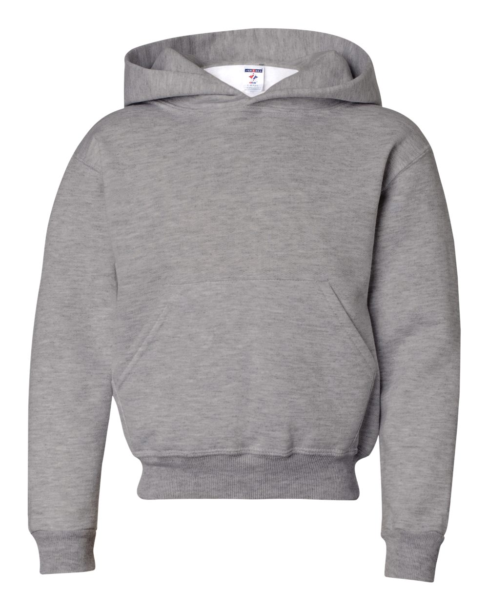 Youth NuBlend® Hooded Sweatshirt - Front - B32035583 - Oxford