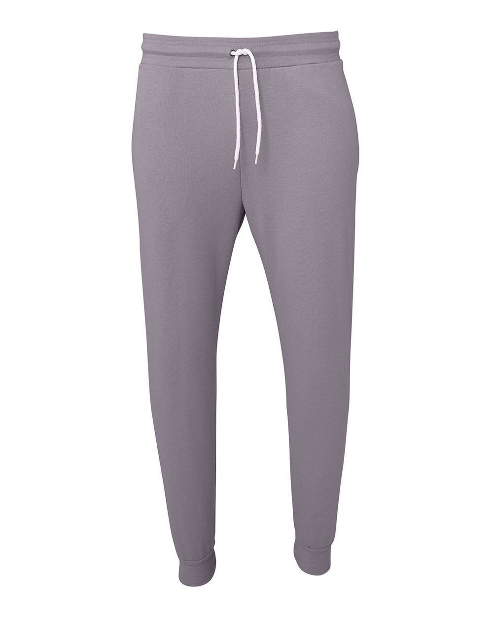 Unisex Sponge Fleece Jogger Sweatpants - Front - B36806622 - Storm