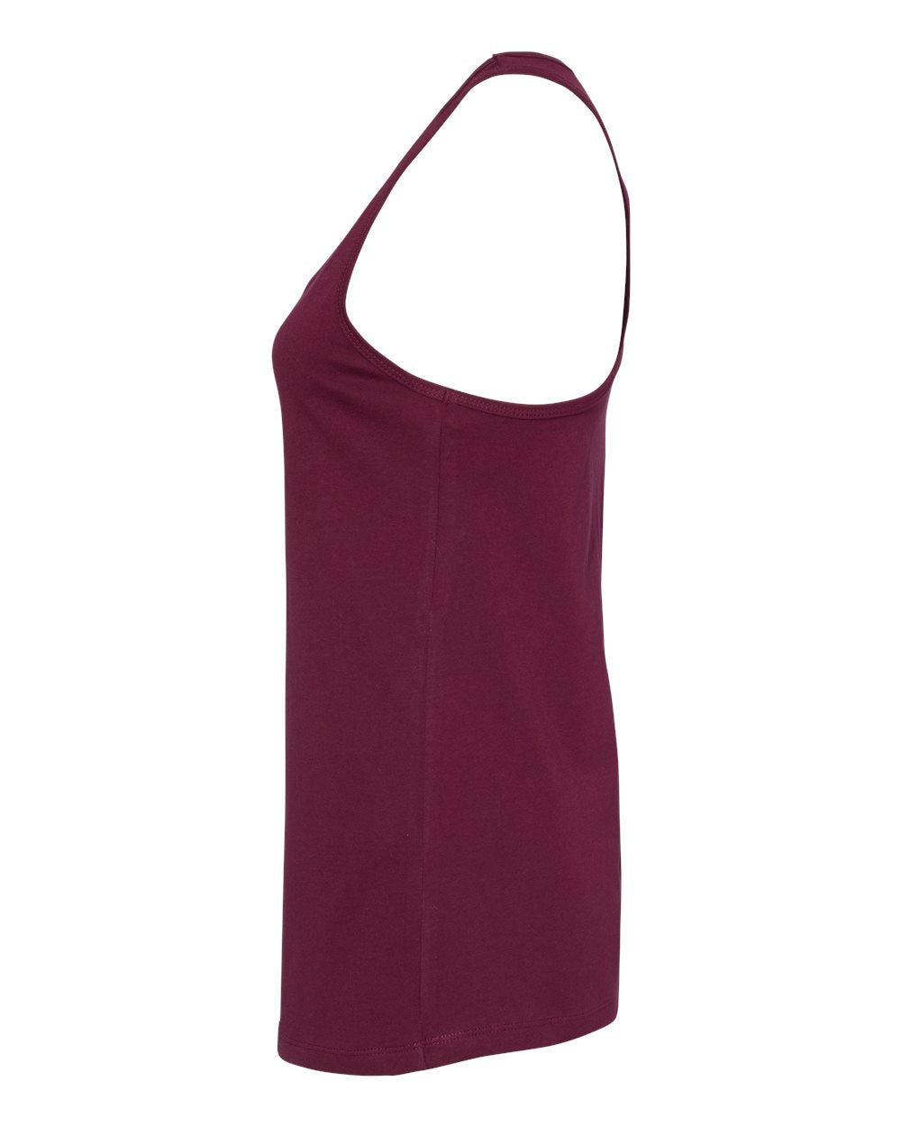 Women's Jersey Racerback Tank - DirectSide - B33206533 - Maroon
