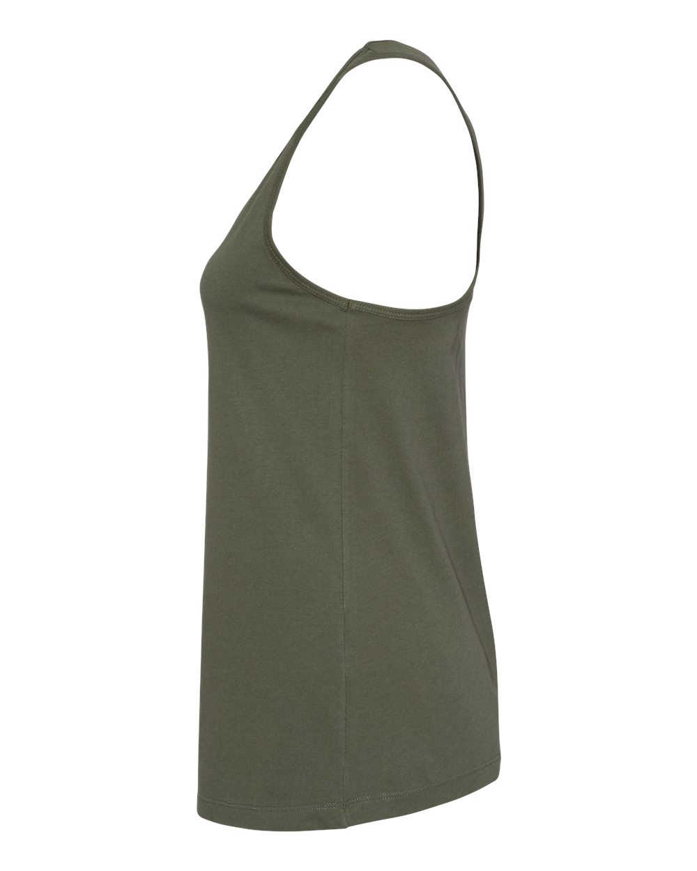 Women's Jersey Racerback Tank - DirectSide - B33206933 - Military Green