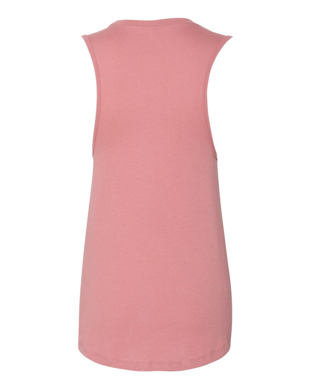 Women's Jersey Muscle Tank - Back - B33406273 - Mauve