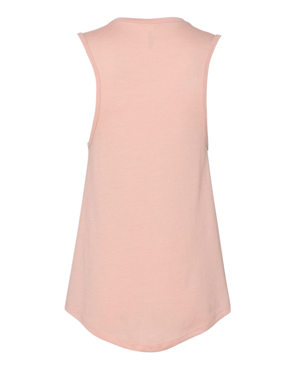Women's Jersey Muscle Tank - Back - B33406333 - Heather Peach