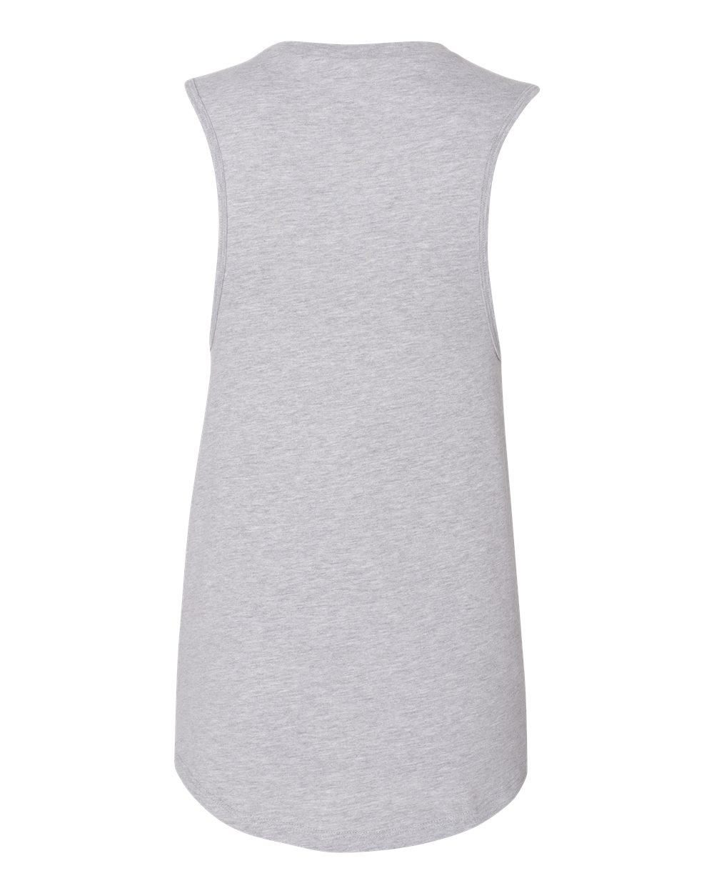 Women's Jersey Muscle Tank - Back - B33406583 - Athletic Heather