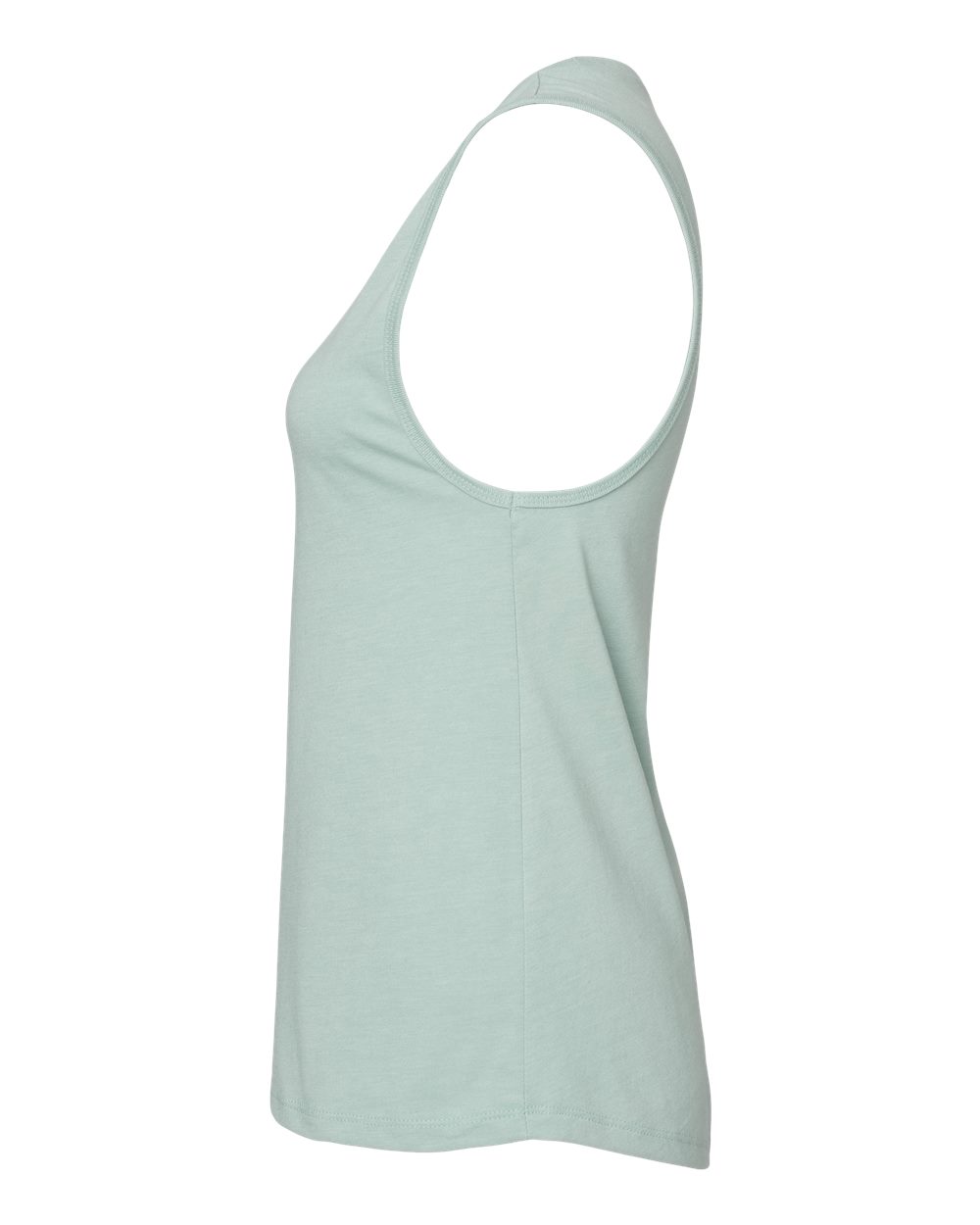 Women's Jersey Muscle Tank - DirectSide - B33406253 - Heather Dusty Blue