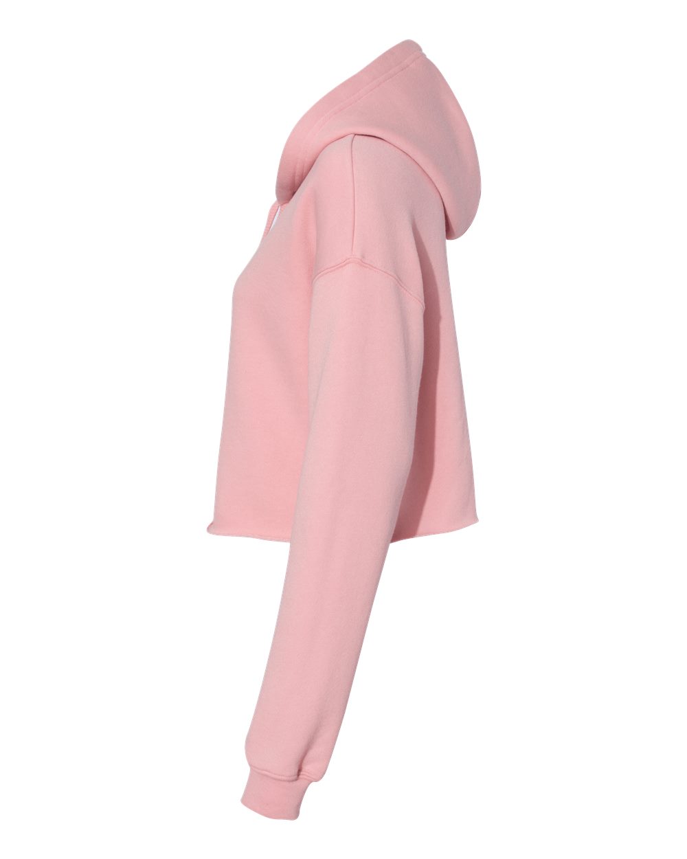 Women's Crop Fleece Hoodie - DirectSide - B53106303 - Pink