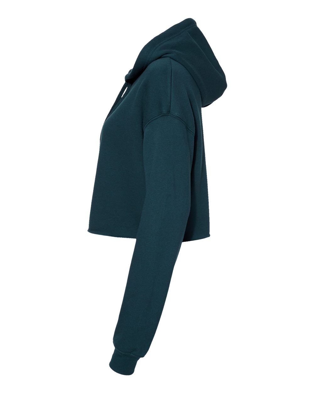 Women's Crop Fleece Hoodie - DirectSide - B53106413 - Atlantic