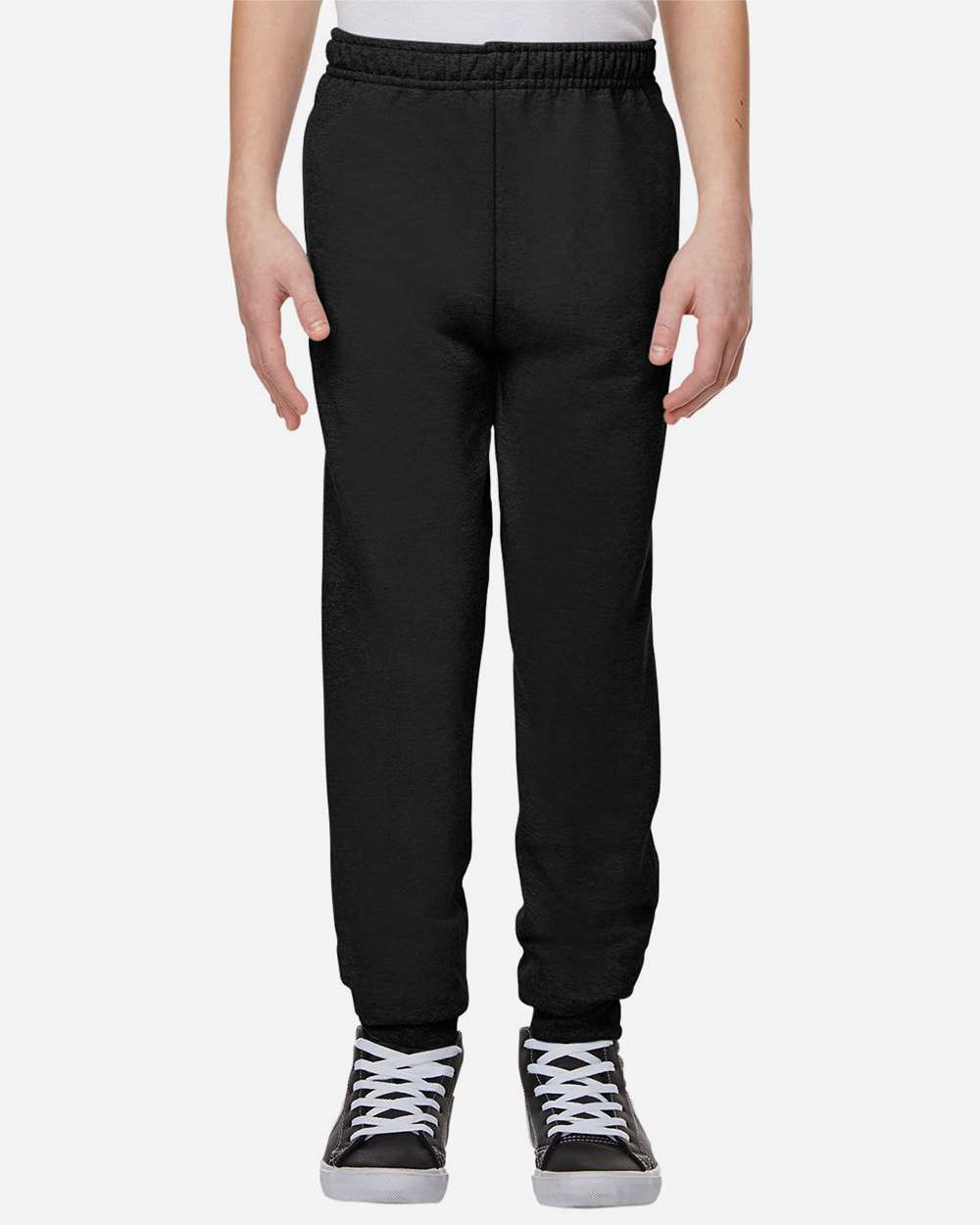 Youth NuBlend® Joggers - OnModelFront - B50935503 - Black