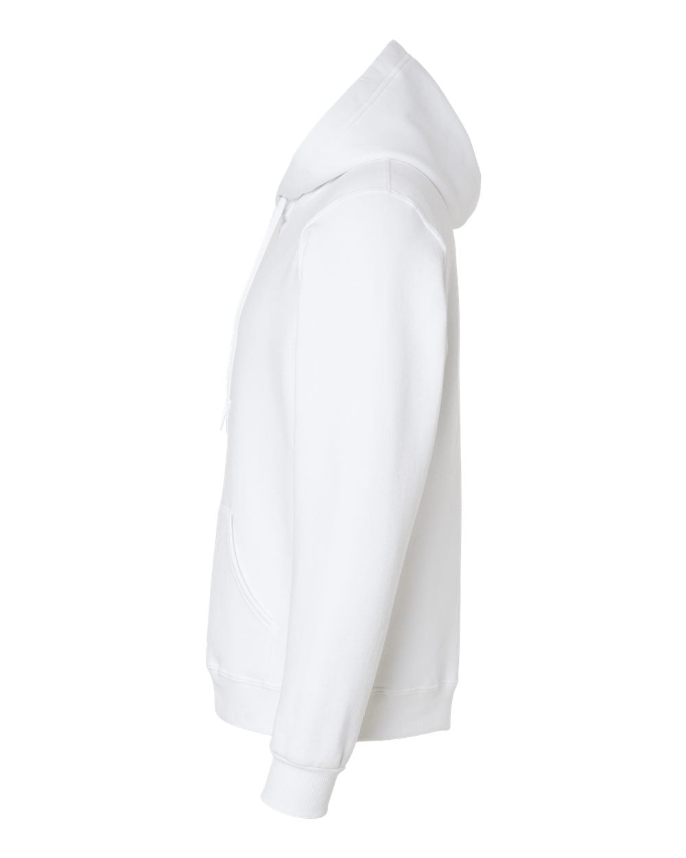 Unisex Eco™ Premium Blend Ring-Spun Hooded Sweatshirt - DirectSide - B12235002 - White