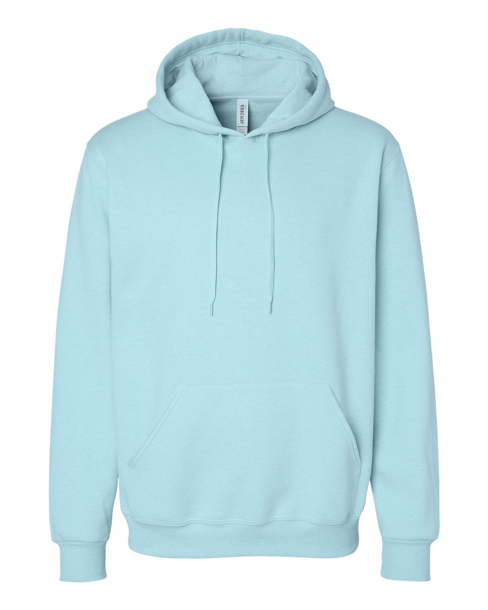 Unisex Eco™ Premium Blend Ring-Spun Hooded Sweatshirt - Front - B12235023 - Cloud Heather