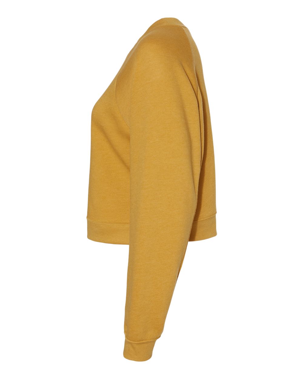 Women's Raglan Pullover Fleece - DirectSide - B10206133 - Heather Mustard