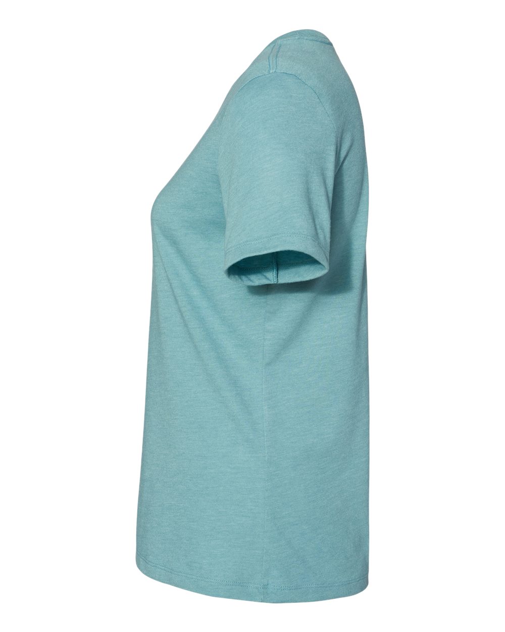Women’s Relaxed Fit Heather CVC Tee - DirectSide - B20506133 - Heather Blue Lagoon