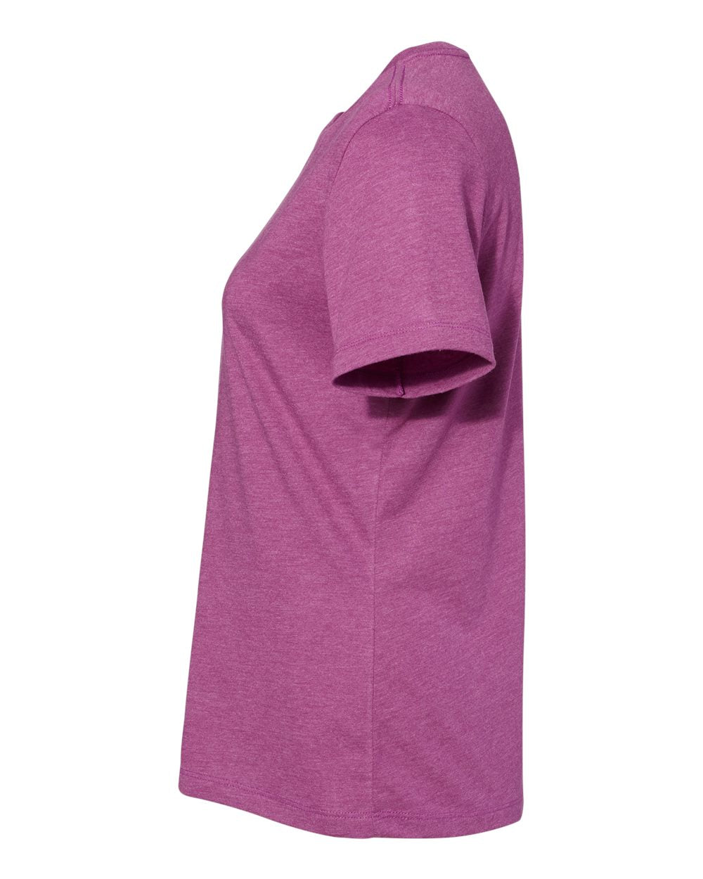 Women’s Relaxed Fit Heather CVC Tee - DirectSide - B20506143 - Heather Magenta