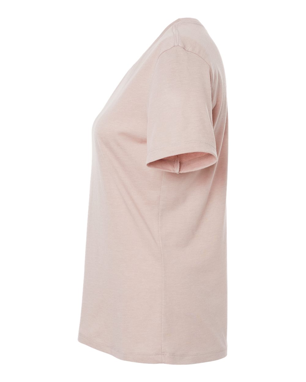 Women’s Relaxed Fit Heather CVC Tee - DirectSide - B20506313 - Heather Pink Gravel