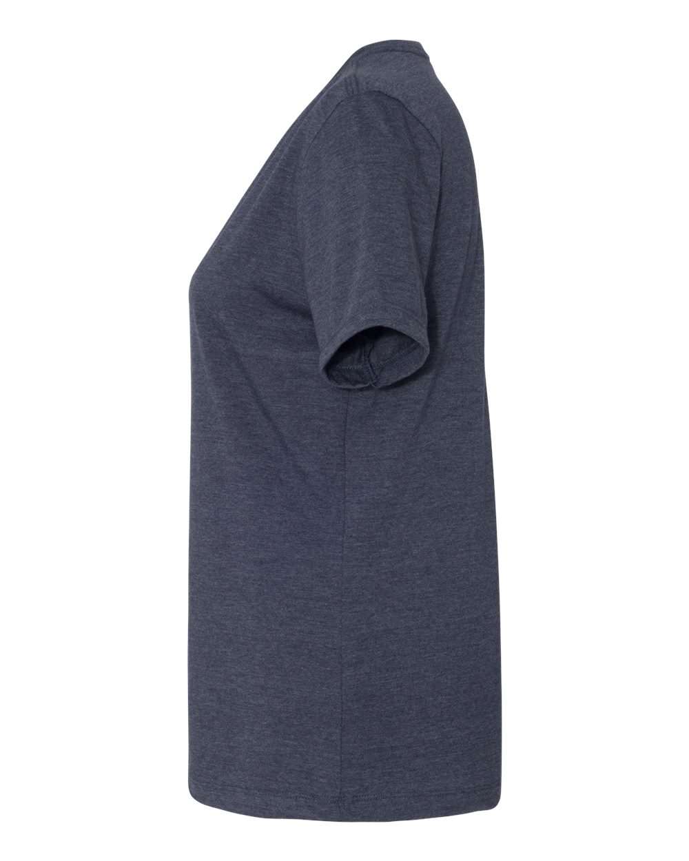 Women’s Relaxed Fit Heather CVC Tee - DirectSide - B20506653 - Heather Navy