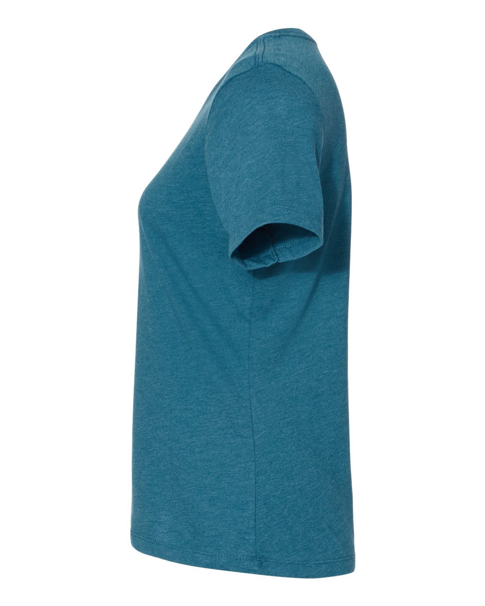Women’s Relaxed Fit Heather CVC Tee - DirectSide - B20506763 - Heather Deep Teal