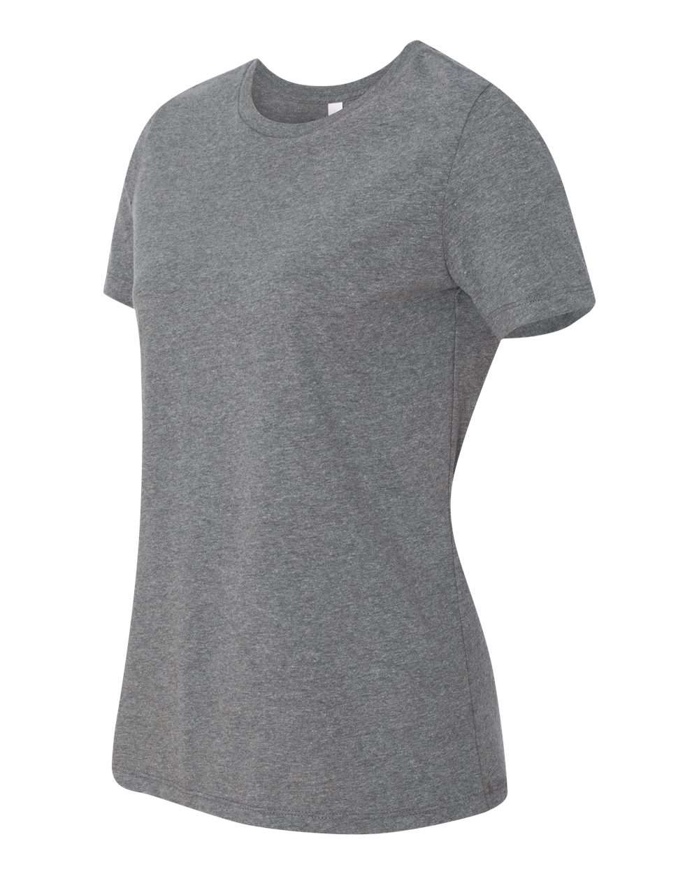 Women’s Relaxed Fit Heather CVC Tee - Side - B20506073 - Deep Heather
