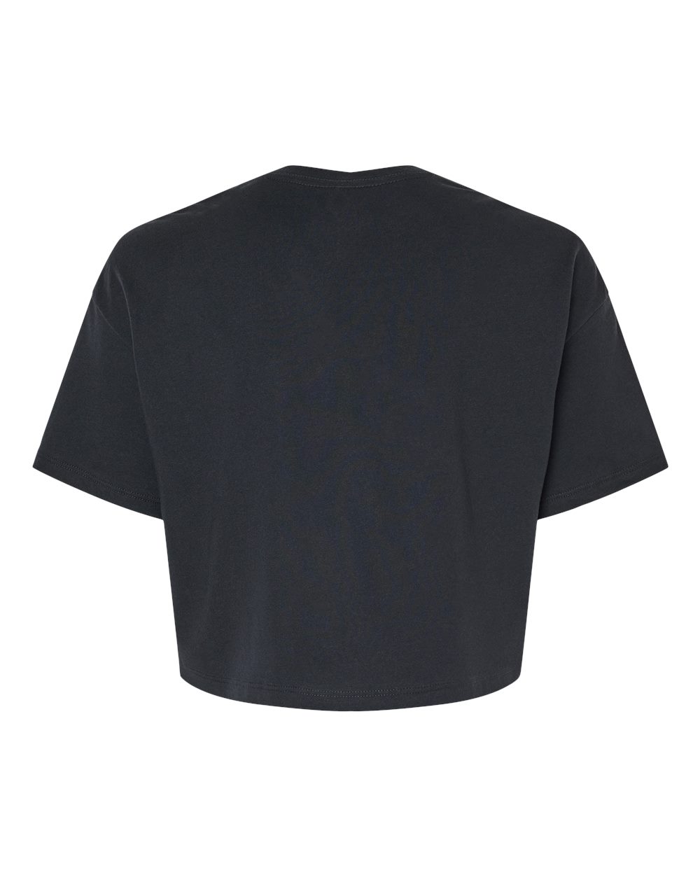 Women's Jersey Crop Tee - Back - B05306503 - Black