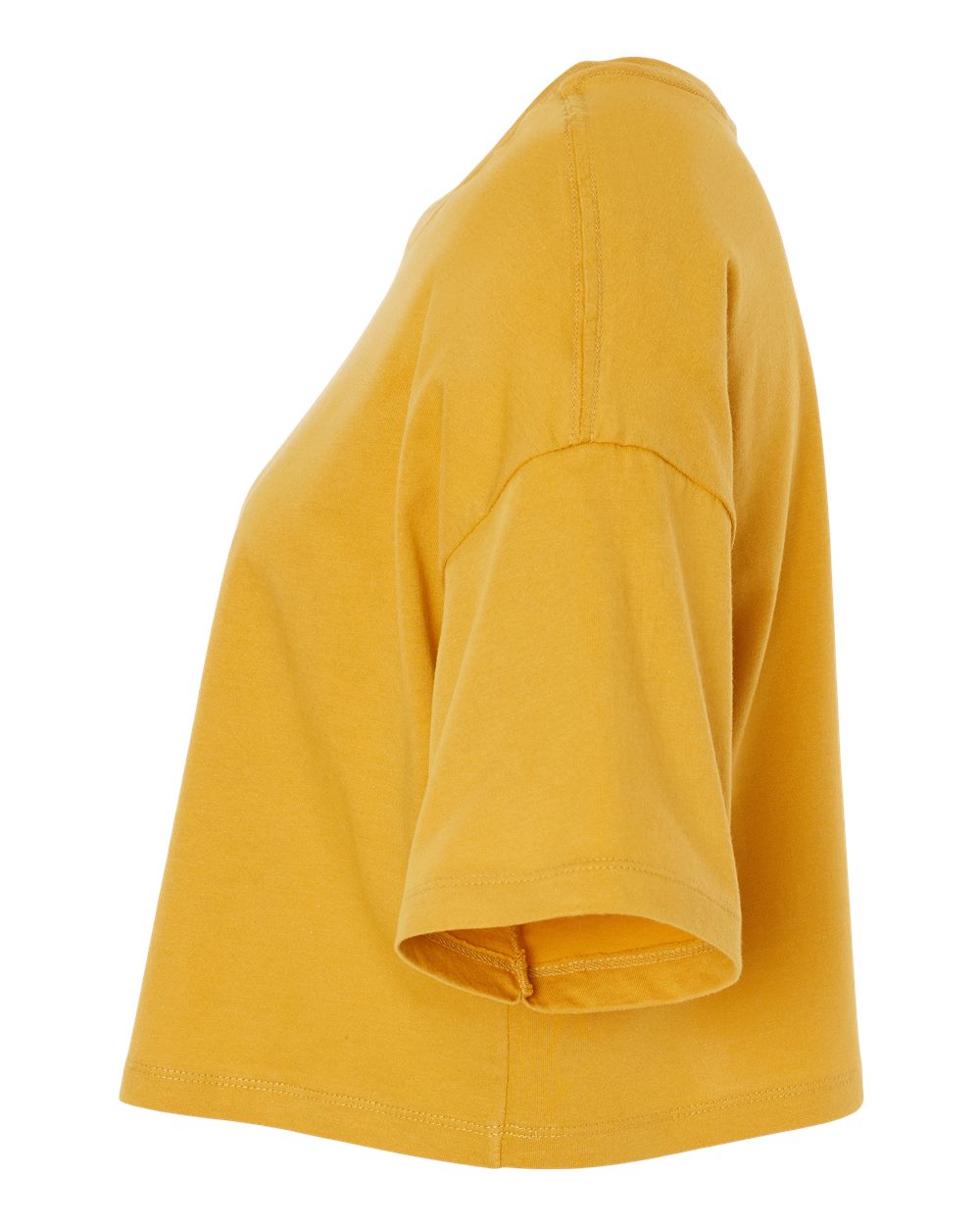 Women's Jersey Crop Tee - DirectSide - B05306403 - Mustard