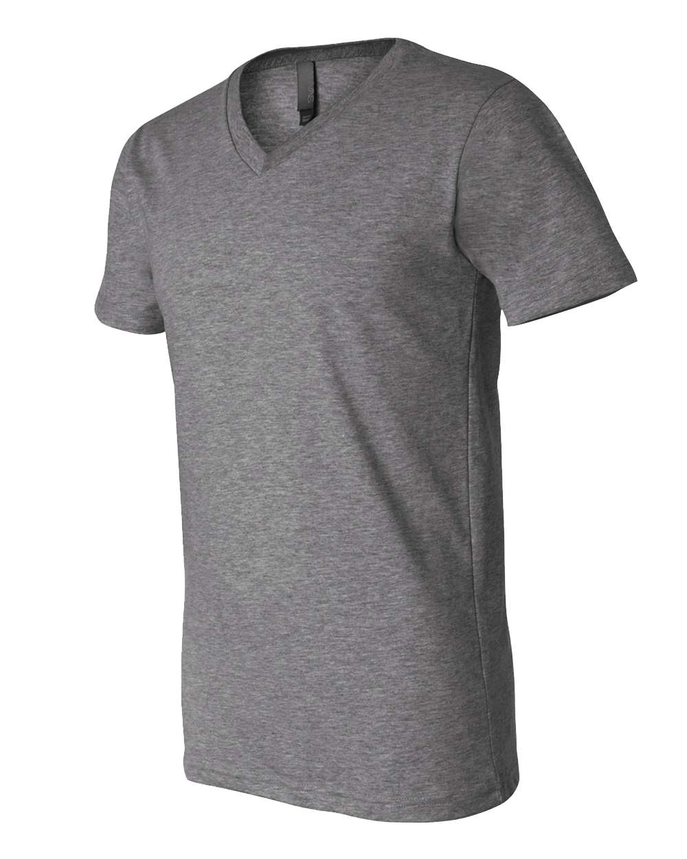Unisex Heather CVC V-Neck Tee - DirectSide - B03506072 - Deep Heather