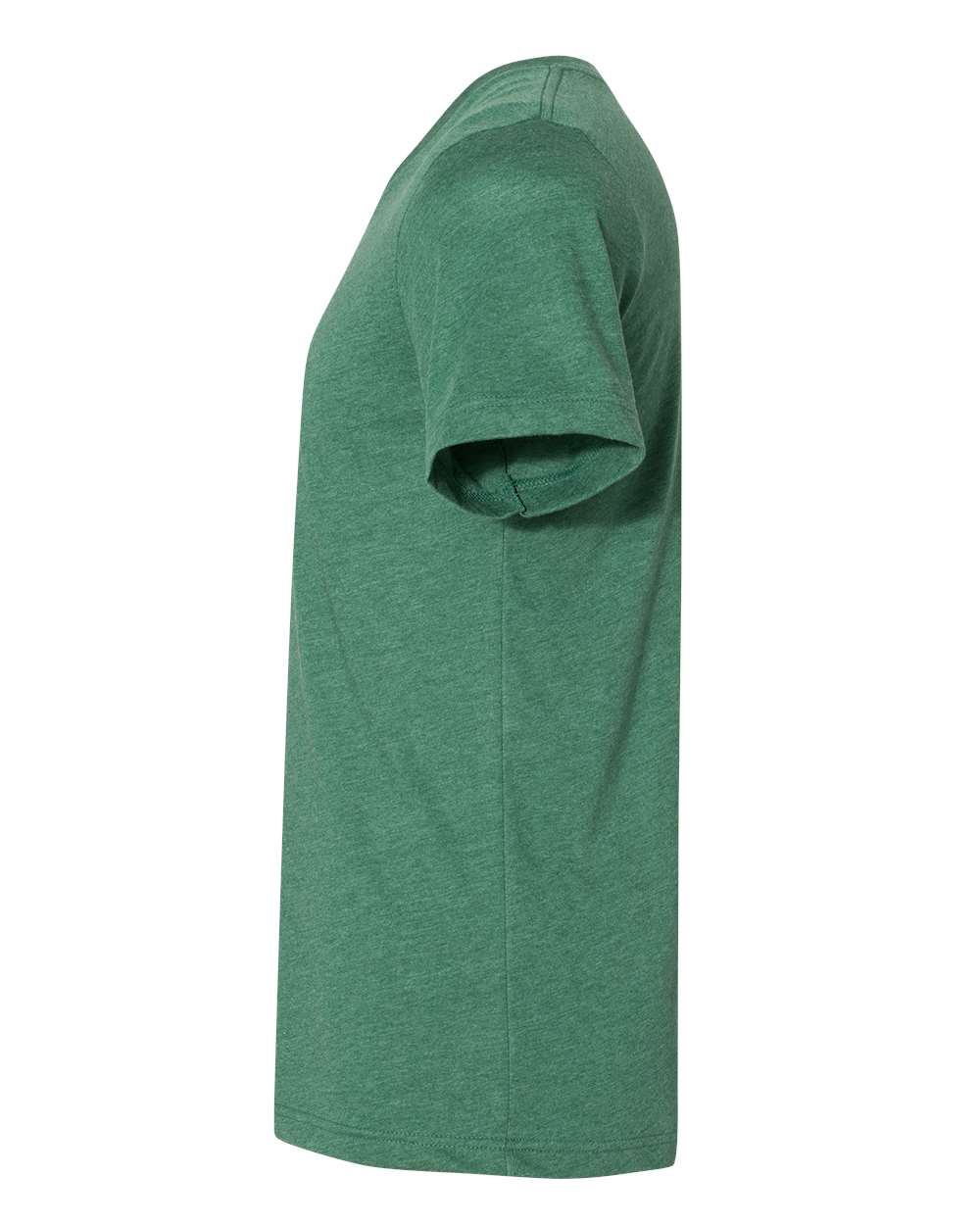 Unisex Heather CVC V-Neck Tee - DirectSide - B03506192 - Heather Grass Green