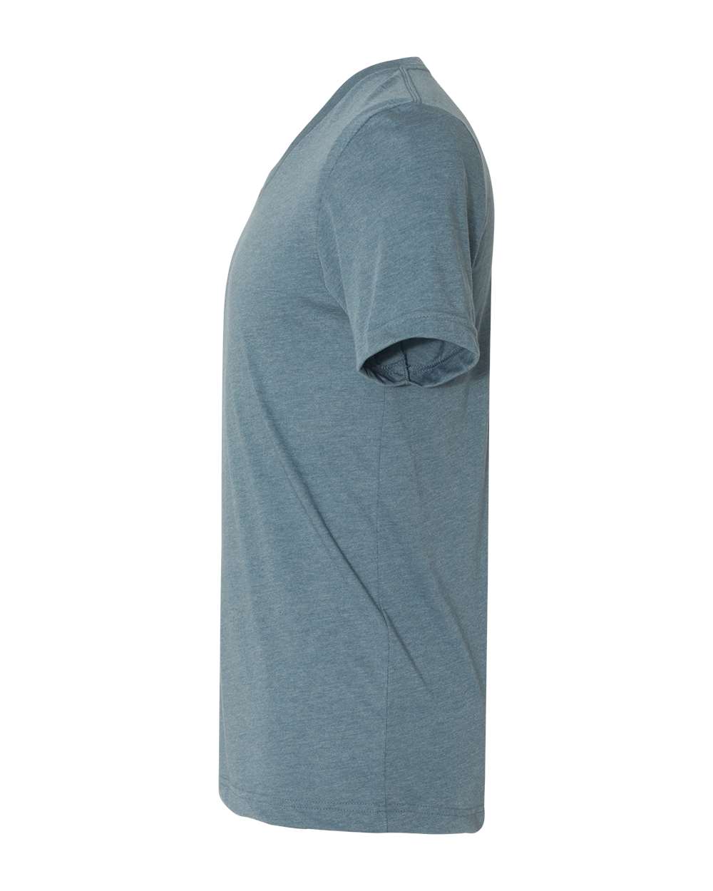 Unisex Heather CVC V-Neck Tee - DirectSide - B03506632 - Heather Slate