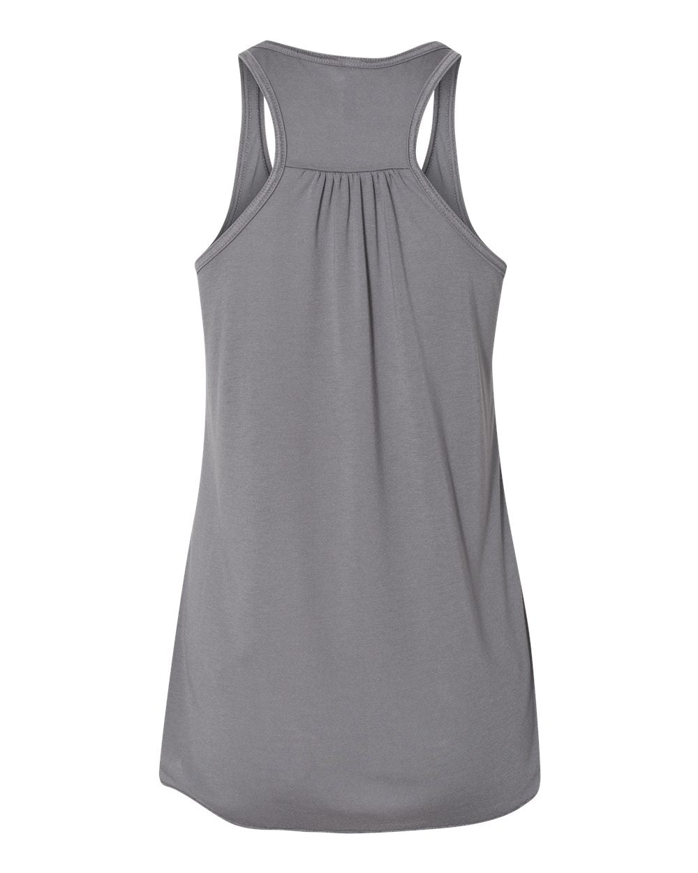 Women's Flowy Racerback Tank - Back - B87406852 - Storm