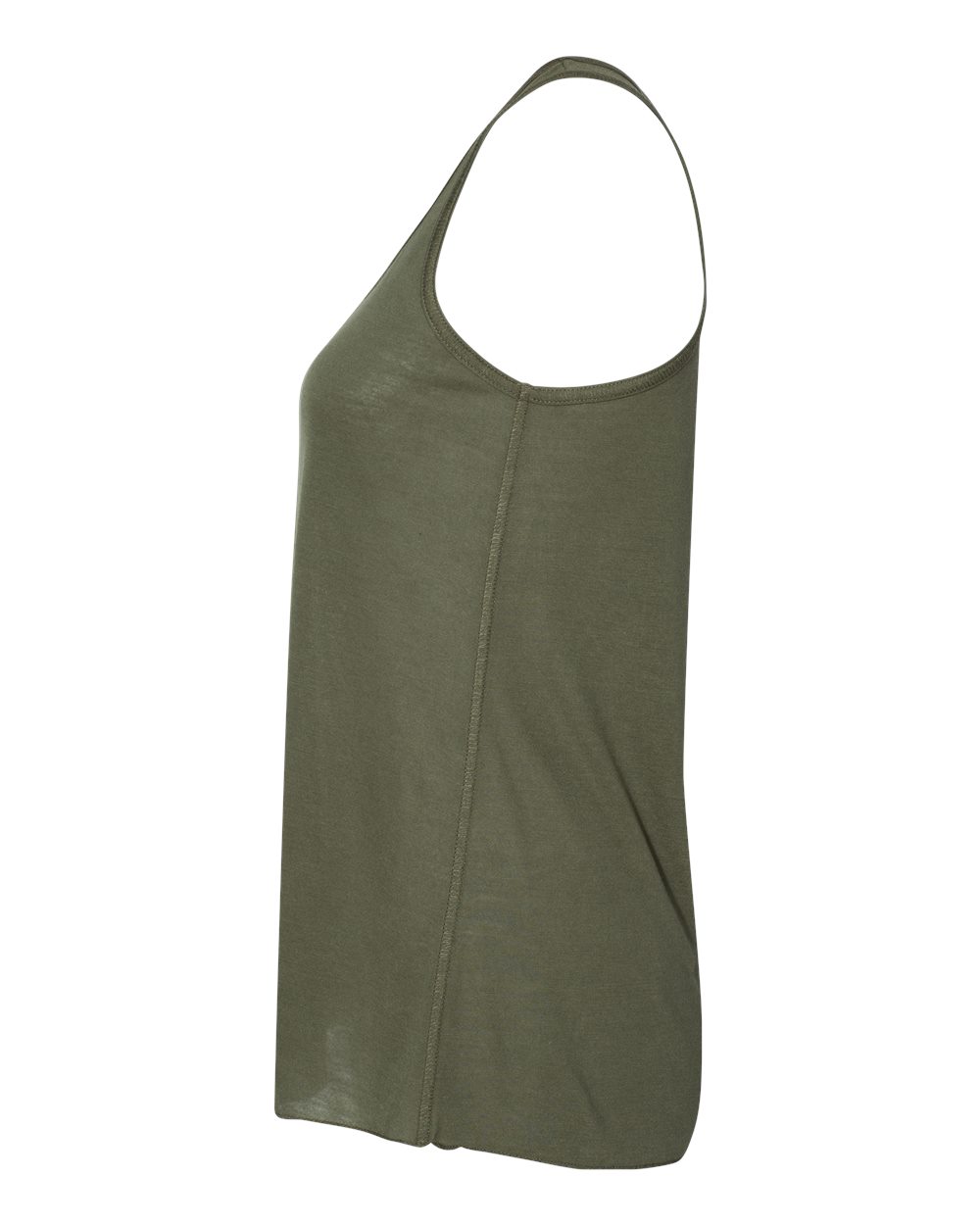Women's Flowy Racerback Tank - DirectSide - B87406062 - Military Green